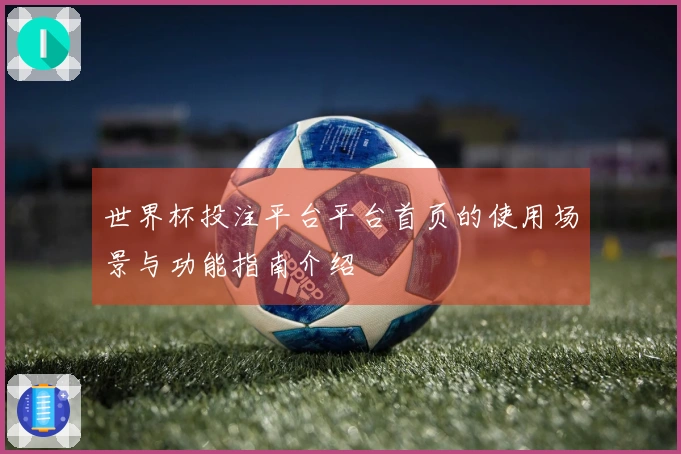 世界杯投注平台平台首页的使用场景与功能指南介绍